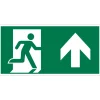 Sale Pictogramme sortie / en haut 15 x 30 cm Signalisation