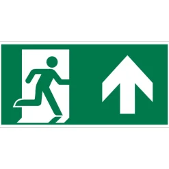 Sale Pictogramme sortie / en haut 15 x 30 cm Signalisation