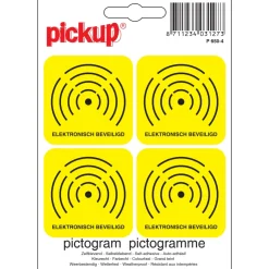 Online Pictogramme surveillance électronique 10 x 10 cm Signalisation