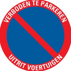 Sale Pictogramme uitrit voertuigen Ø 18 cm Signalisation