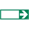 Discount Pictogramme vert avec flèche 33 x 12 cm Signalisation