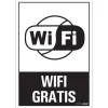 Hot Pictogramme wifi gratis 23 x 33 cm Signalisation