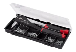 Outlet Pince à riveter 2 voies avec 120 pièces Pinces