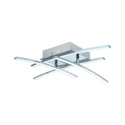 Sale Plafonnier Nevado LED chrome / blanc Plafonniers
