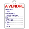 Outlet Plaque ' à vendre ' Signalisation