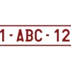 New Plaque européen 520x111 Accessoires Voiture
