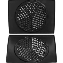 Plaque pour gauffres en coeur Cuisson Et Griller
