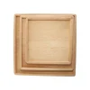 Sale Plateau bois carré S 20x20x2cm Décoration De Table|Décoration De Table