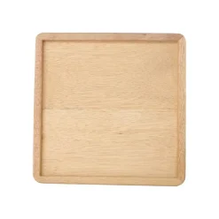 Sale Plateau bois carré S 20x20x2cm Décoration De Table|Décoration De Table