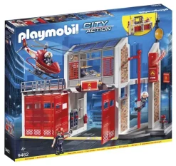 New City Action Cas Pompiers Hélicoptère - 9462 Jeux De Construction