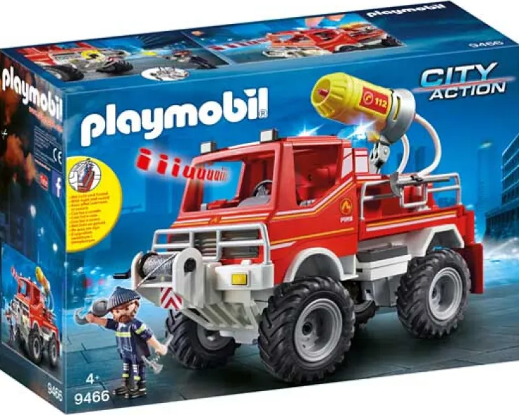 Online City Action 4X4 Pompier Lance-Eau - 9466 Jeux De Construction