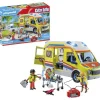 Hot City Life Ambulance avec effets lumineux et sonore - 71202 Jeux De Construction|Jeu De Rôle