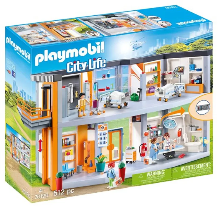 Best City Life Hôpital Aménagé - 70190 Jeux De Construction