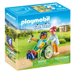 Outlet City Life Patient En Fauteuil Roul - 70193 Jeux De Construction
