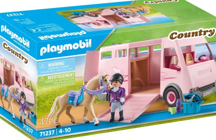 Hot Country Van avec chevaux - 71237 Jeux De Construction