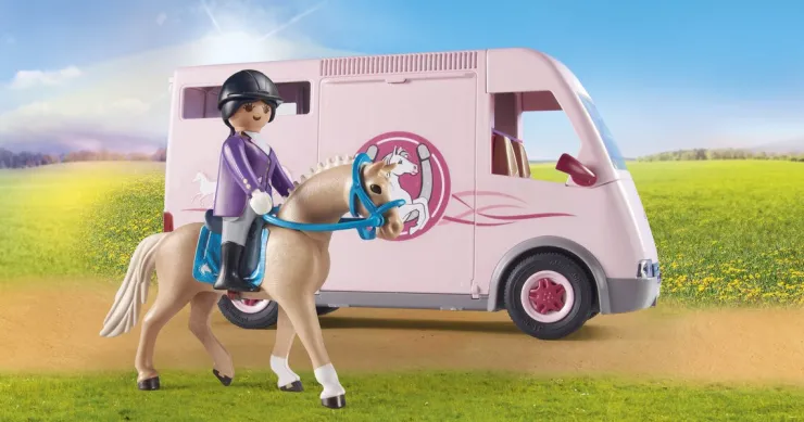 Hot Country Van avec chevaux - 71237 Jeux De Construction