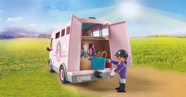 Hot Country Van avec chevaux - 71237 Jeux De Construction