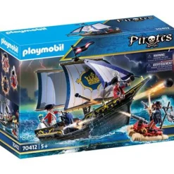 New Pirates Chaloupe Des Soldats - 70412 Jeux De Construction