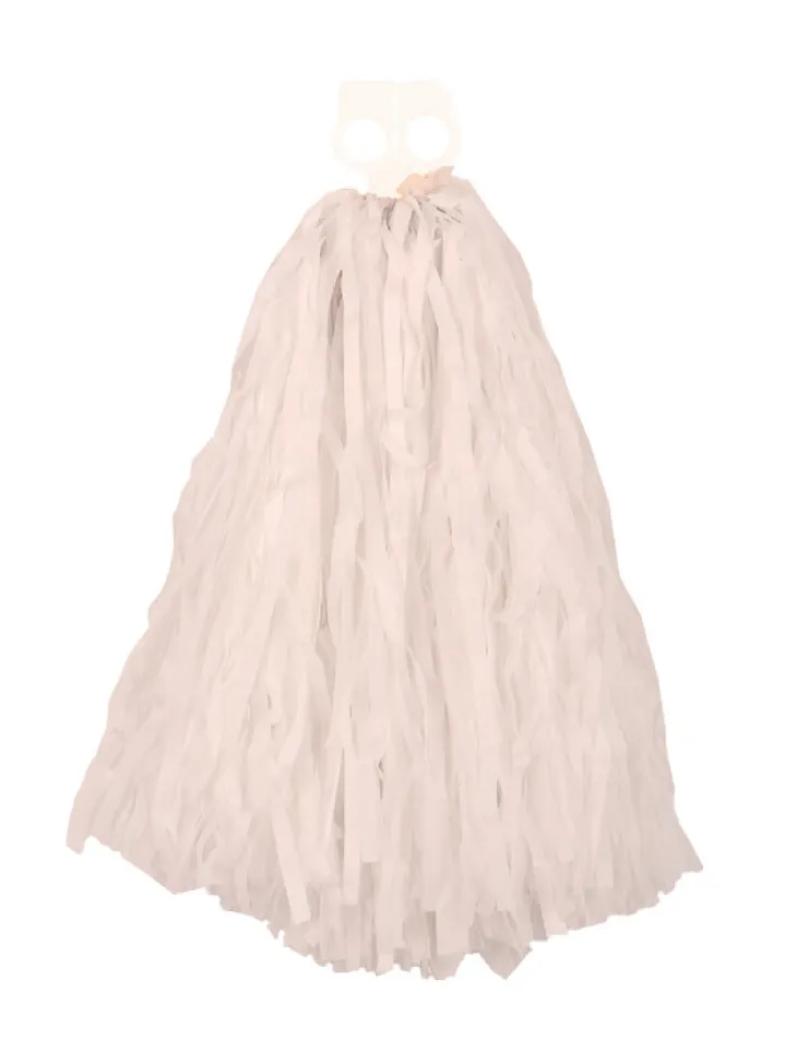 Outlet Pompon de pom pom girl avec anneaux - Blanc Accessoires