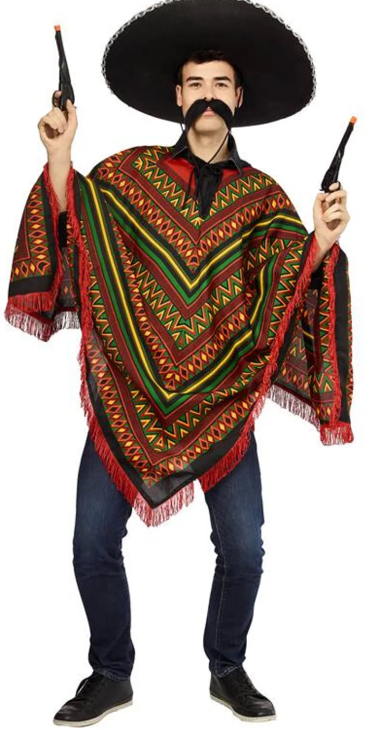 Online Poncho Mexique - Adultes Accessoires
