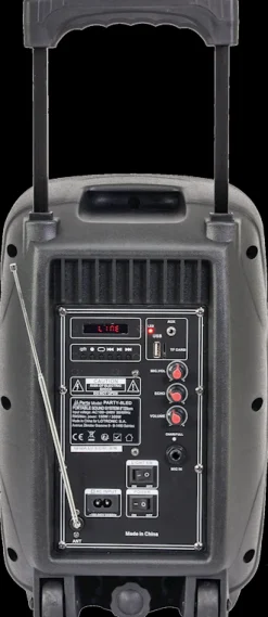 Portable sound system LED bluetooth 8'' Audio