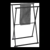 Clearance Porte serviettes Lava noir Étagères|Porte-serviettes