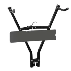 Clearance Porte- vèlos avec porte plaque d'immatriculation Porte-vélos