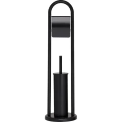 Best Porte-brosse wc Acero noir Accessoires De Toilette