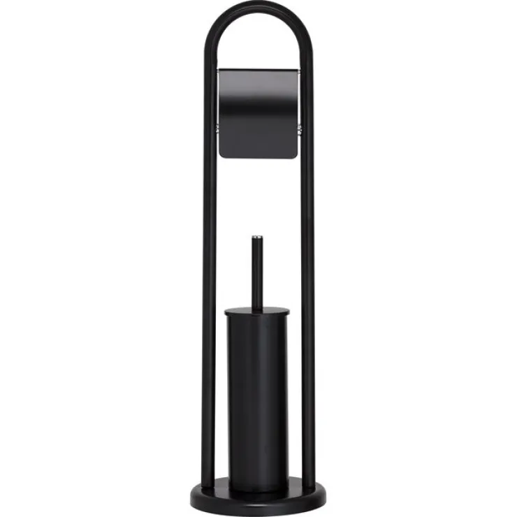 Best Porte-brosse wc Acero noir Accessoires De Toilette