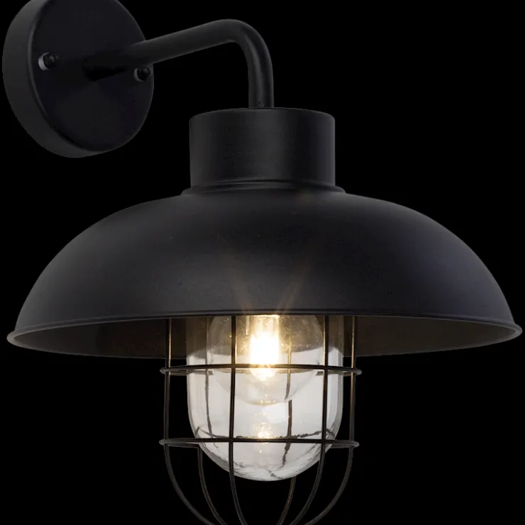 Best Portland lampe murale noir IP44 E27 40W Éclairage Extérieur|Appliques Extérieur