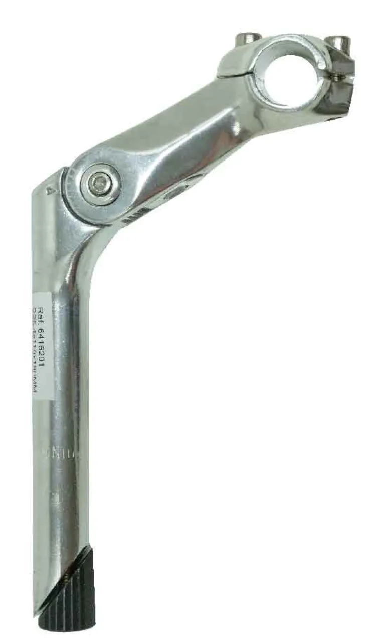 Discount Potence réglable alu argent Dia.25,4 mm / 180 mm / ext.110 mm Accessoires Vélo