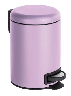 Hot Poubelle Leman mauve claire 3 L Accessoires De Toilette