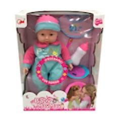 New Poupée avec son 35 cm + accessoires Poupées Et Peluches