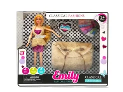 Online Poupée mannequin + sac doré grand Poupées Et Peluches