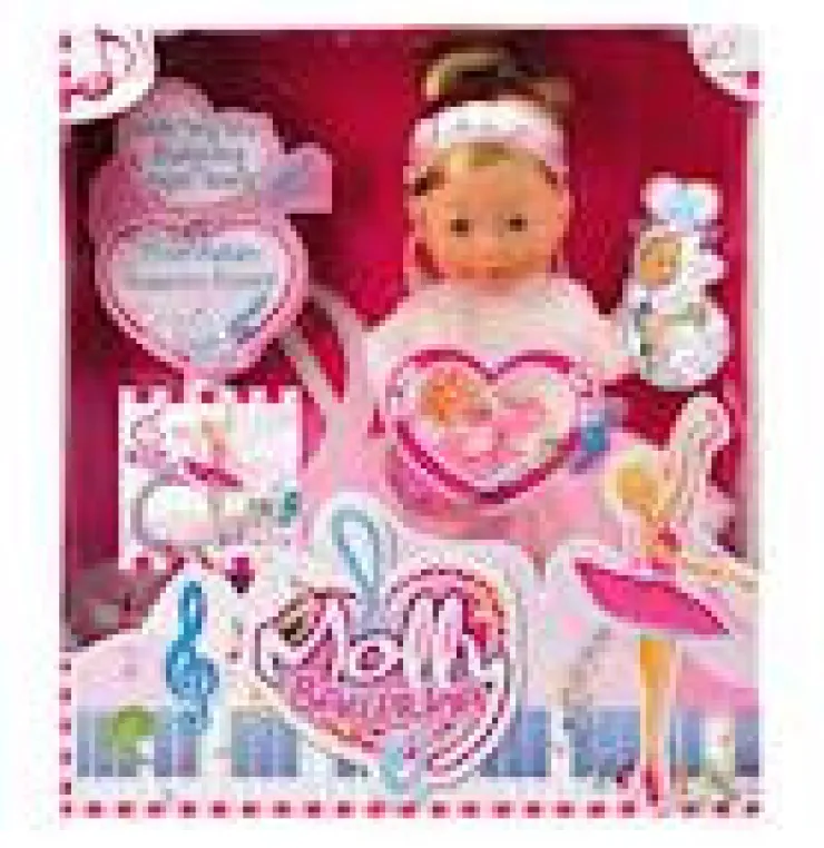Online Poupée Molly Ballerine - Avec Music de Piano - Avec Chaussures Ballerines pour Enfants - 40cm Poupées Et Peluches