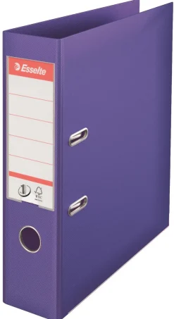 Clearance Power classeur A4 violet 75 mm Classeurs