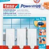 Discount Powerstrips Crochets rectangulaires blanc Rubans Adhésif