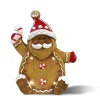 Best Père Noël en pain d'épice avec lumière LED 35cm Statues, Figurines Et Maisons