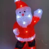 Hot Père Noël LED acrylic 29 cm Décoration Lumineuse