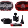 Best Premium set avant + arrière led Accessoires Vélo