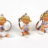 Discount Princesse assis porte-clé Dragées