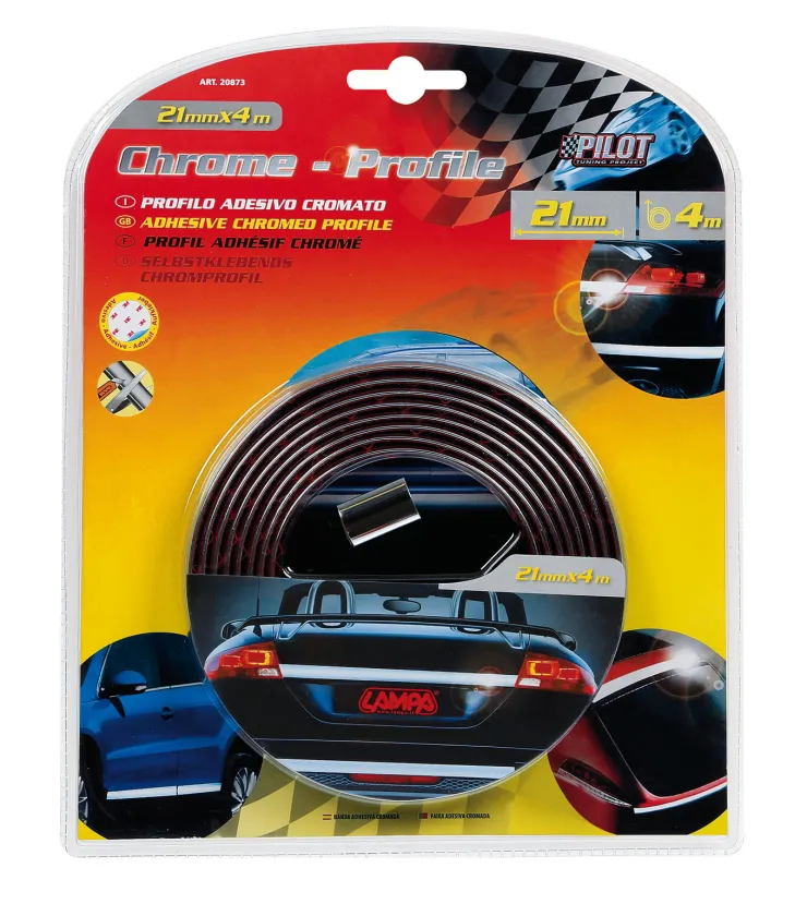 Profil en Chrome 21mm 4m Accessoires