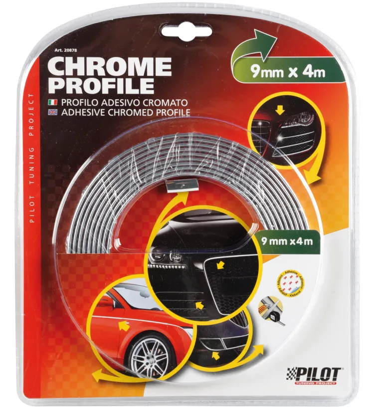 Profil en Chrome 9mm 4m Accessoires