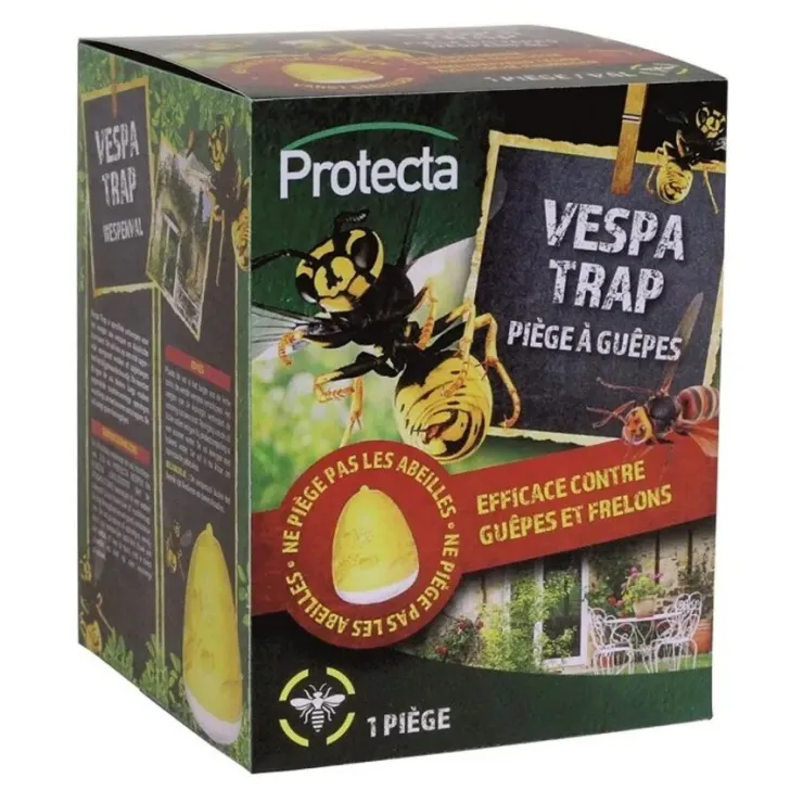 Outlet Protecta piège à guêpes avec appât attrape 500ml Anti-insectes (rideaux À Mouches, Sprays, Stickers, Boite Anti-fourmis, Etc.)