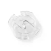 Hot Protection Cache prise transparent x5 Verrous / Pinces / Protecteurs