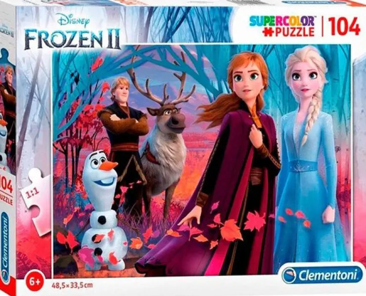 New Puzzle 104 Briliant Frozen 2 Puzzles