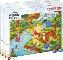 Hot Puzzle 30 Frame Winnie The Pooh Puzzles