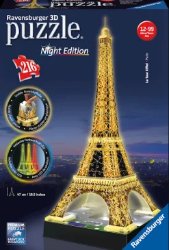 Best Puzzle 3D: Tour Eiffel night edition Puzzles