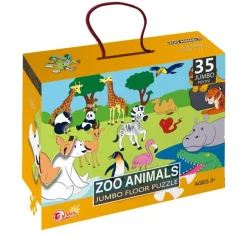 Sale Puzzle dans le zoo 35 pièces Puzzles