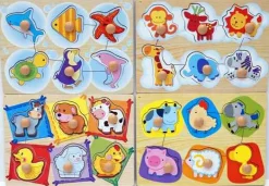 Sale Puzzle incrusté petits animaux Puzzles|Apprendre En Jouant